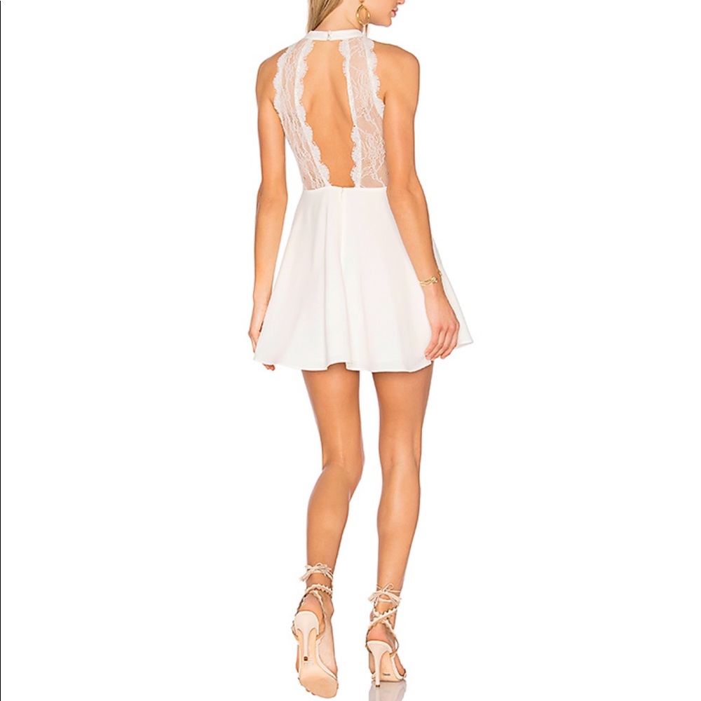 Brand new! Revolve NBD Gimmie More Dress in Ivory